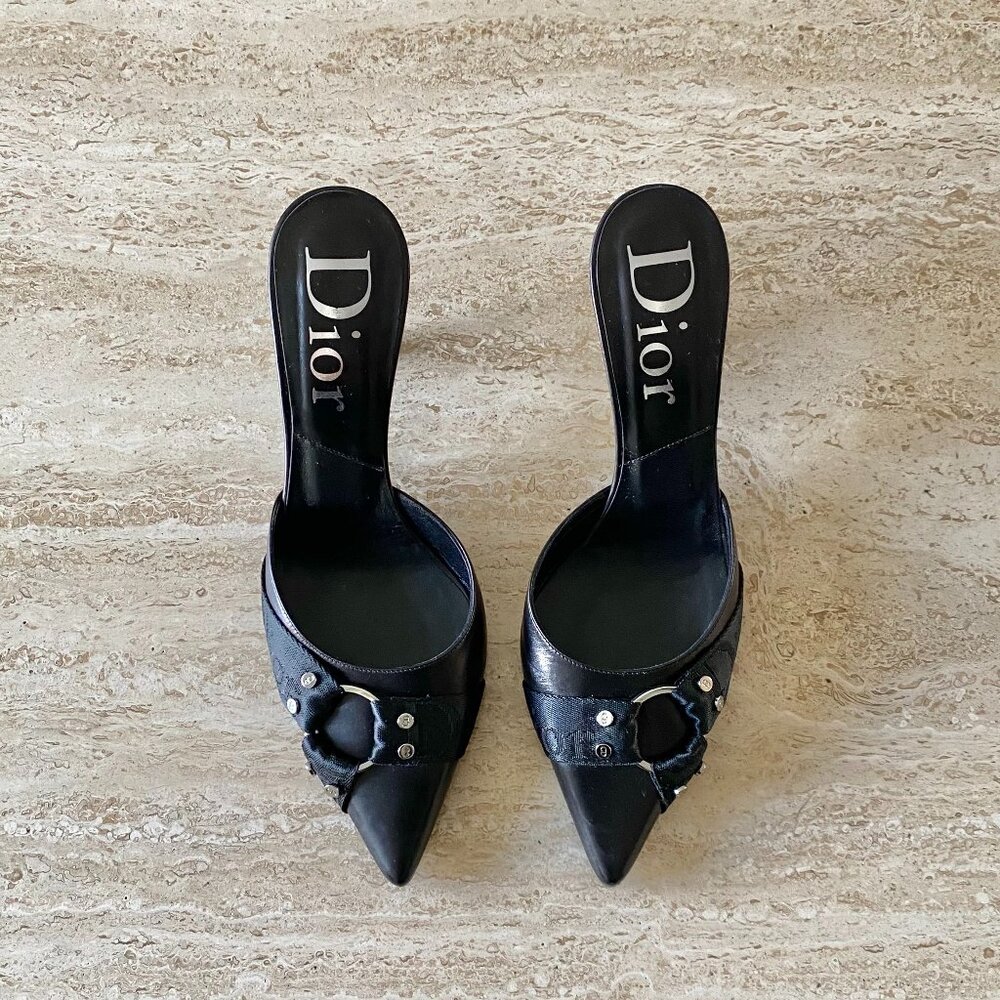 Vintage Dior John Galliano Hardcore Mule Heels